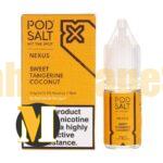 سالت نارنگی شیرین نارگیل پاد سالت <br><span>Pod Salt Nexus Sweet Tangerine Coconut 30ml</span> - Image 2